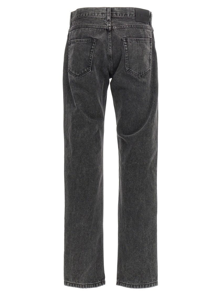 Mcqueen Metal Plate Jeans