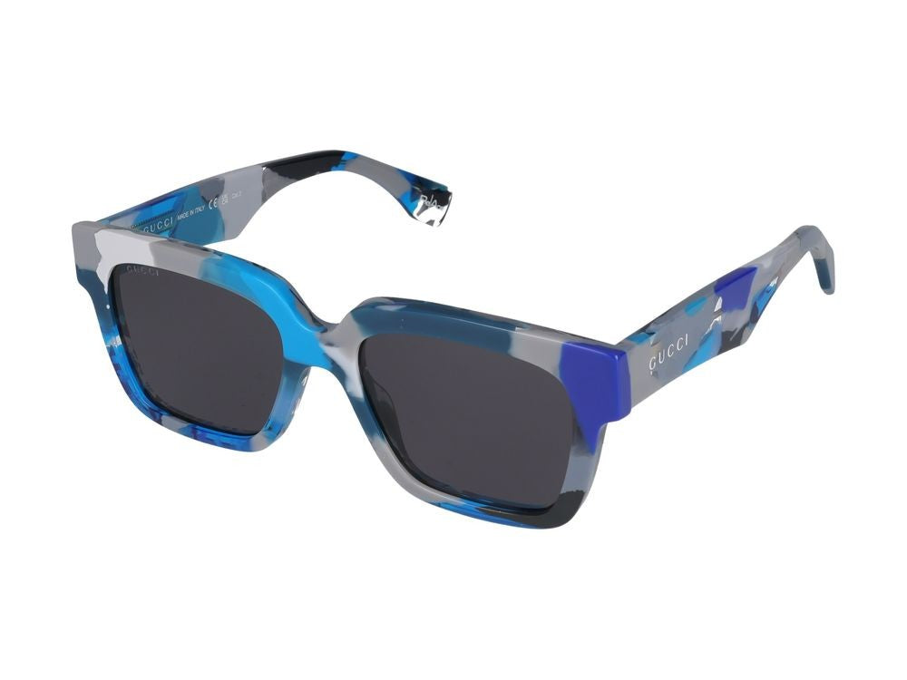 Gucci Sunglasses Gg1626s 002 Blue Blue Grey 54/18/145