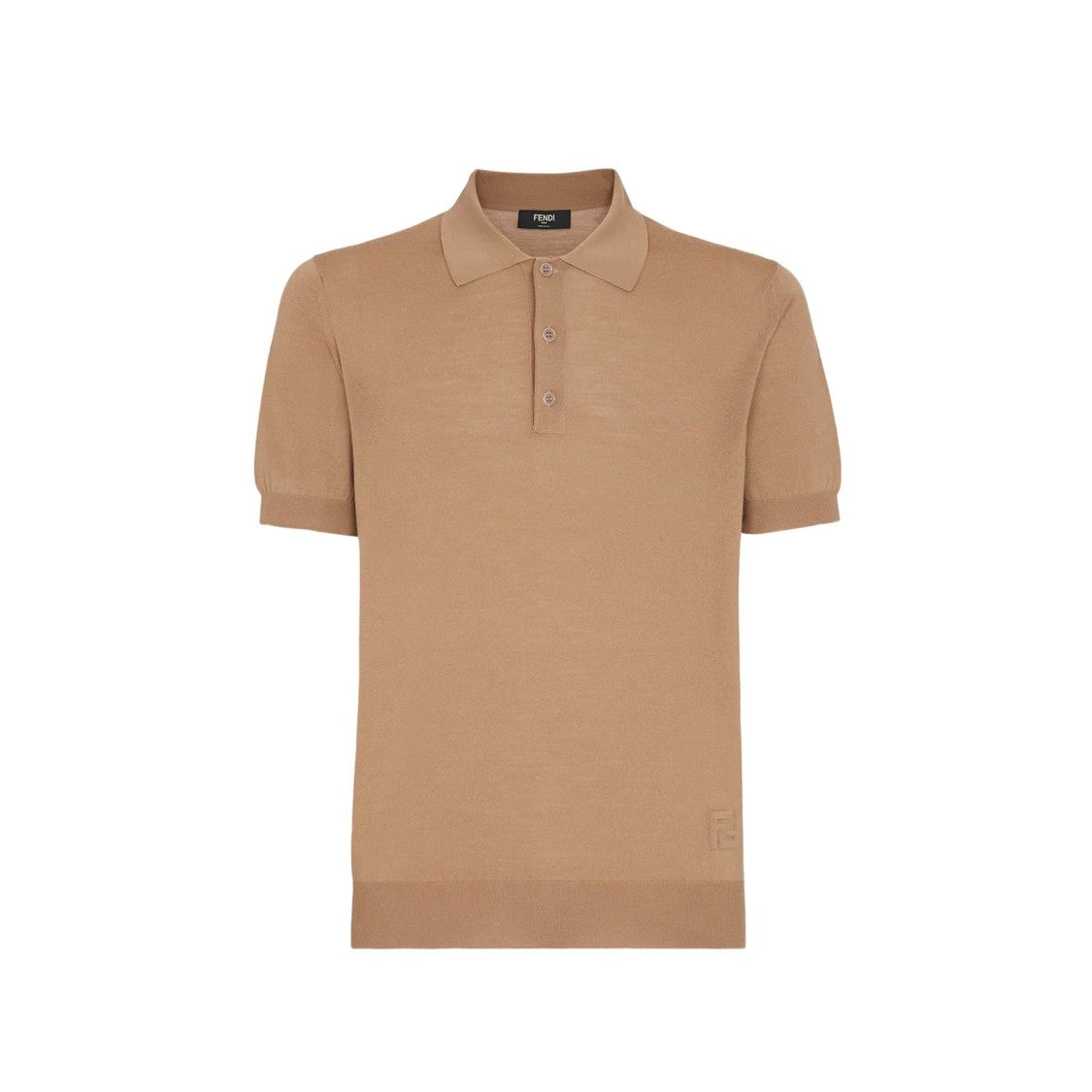 Fendi Fendi Wool Polo With Classic Collar
