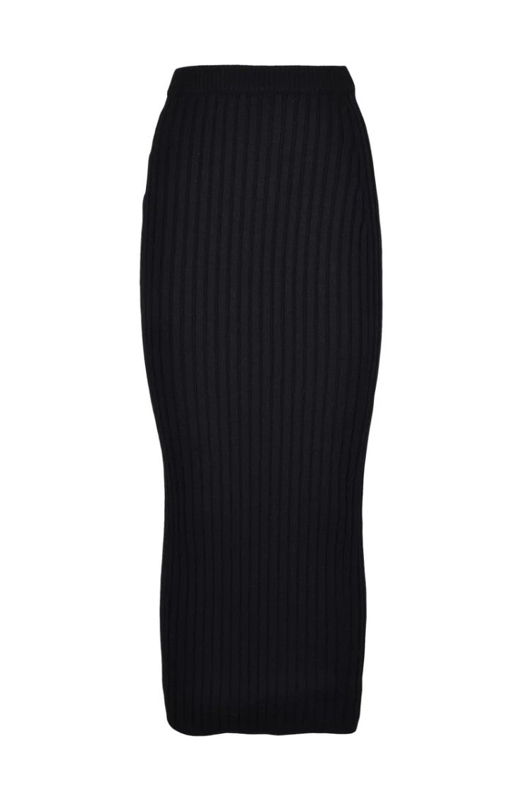 Max Mara Knit Skirt - Black