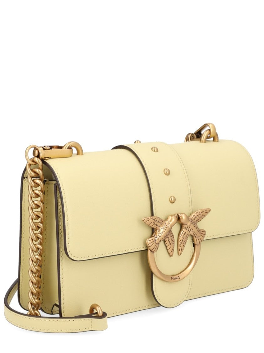 Pinko Love Bag One Gold Studs Shoulder