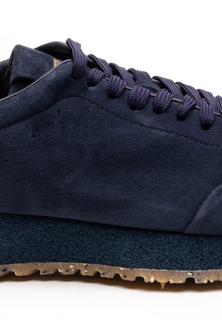 Barracuda Blue Suede Sneakers
