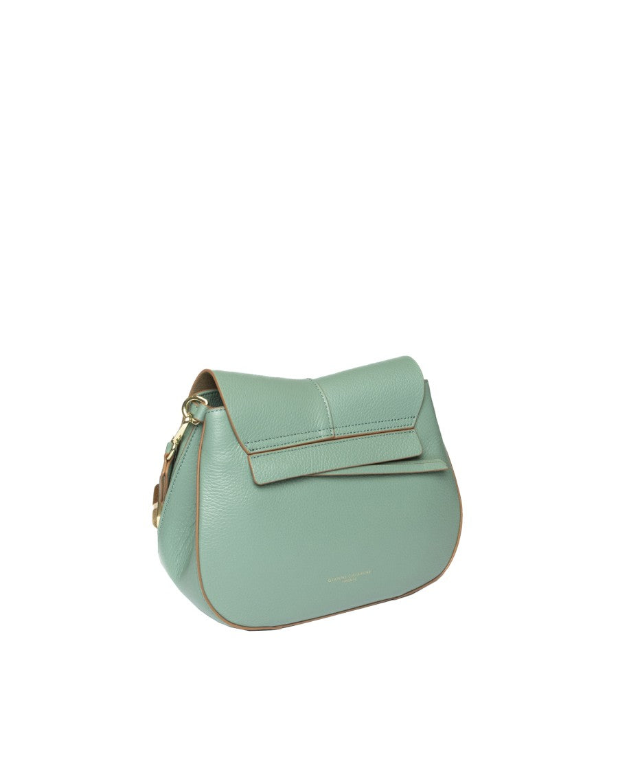 Gianni Chiarini Small Round Helena Bag – Mint