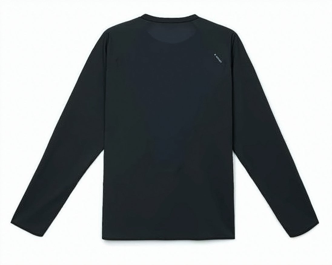 Satisfy Long-Sleeve Fitted Top With Minimalist Design