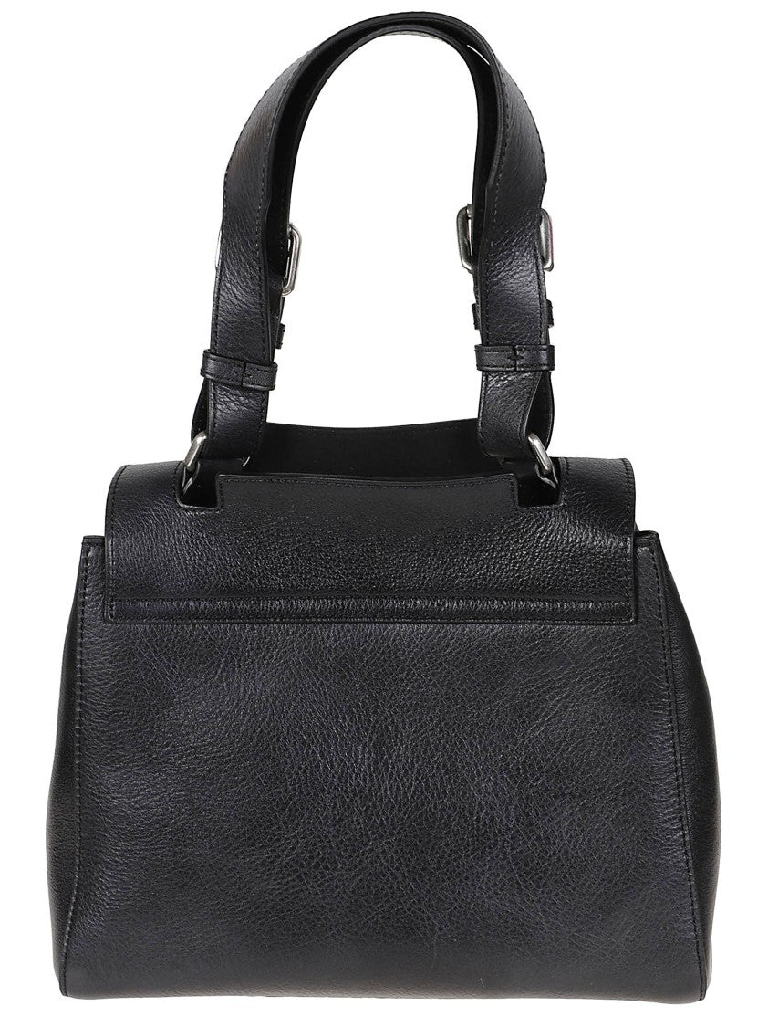 Orciani Sveva Small Calf Leather Shoulder Bag
