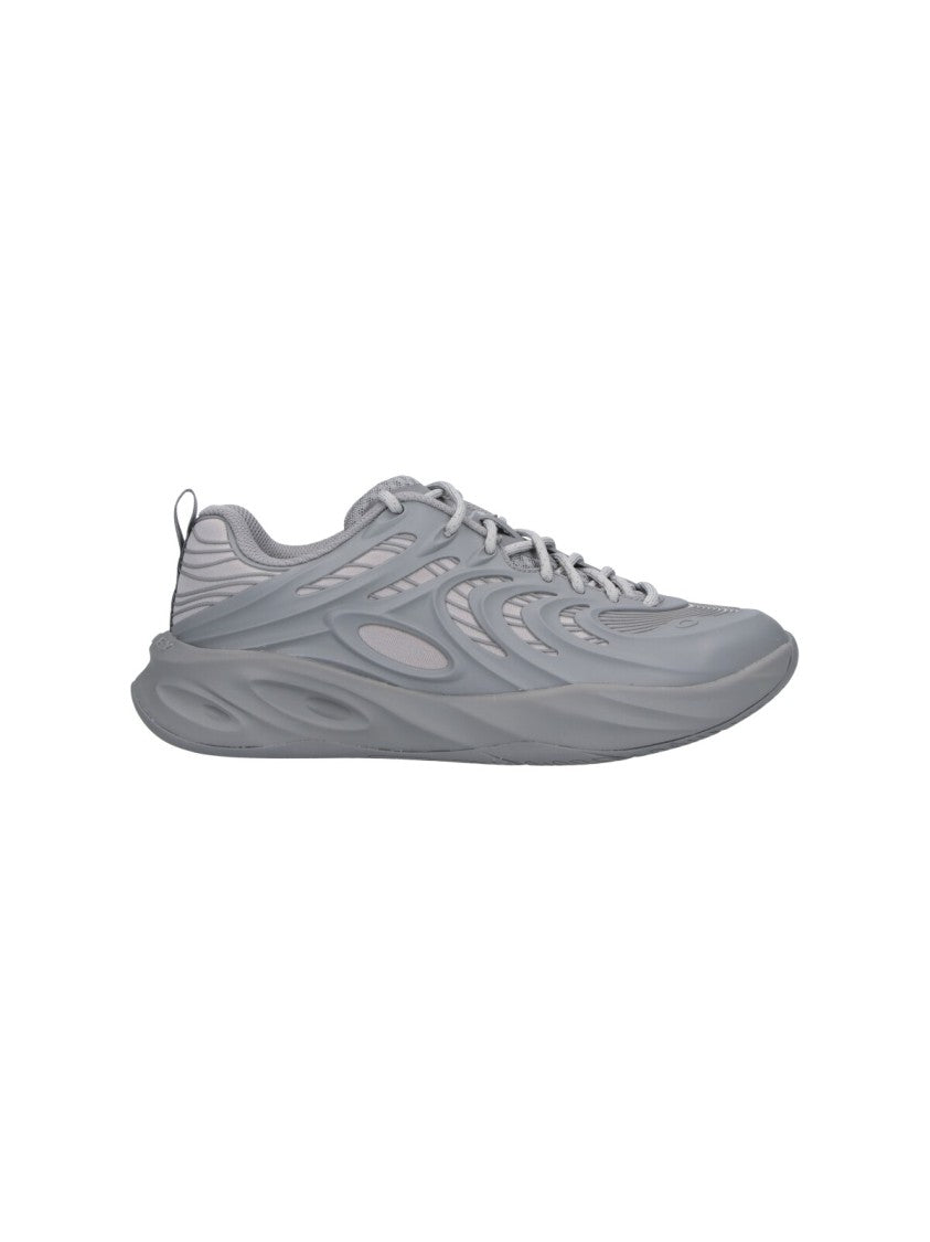 Oakley Gray Oakley Strike Fabric Sneakers
