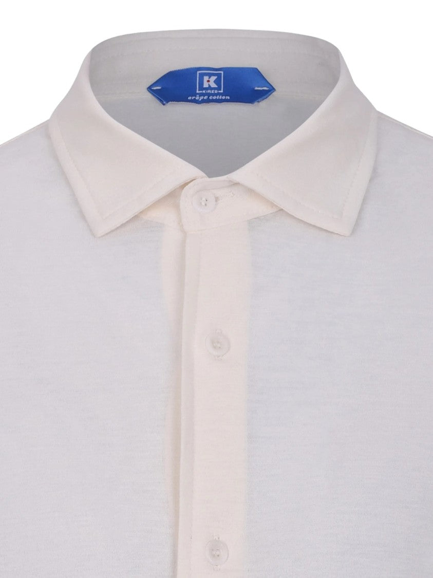 Kired White Capri Long-Sleeve Shirt