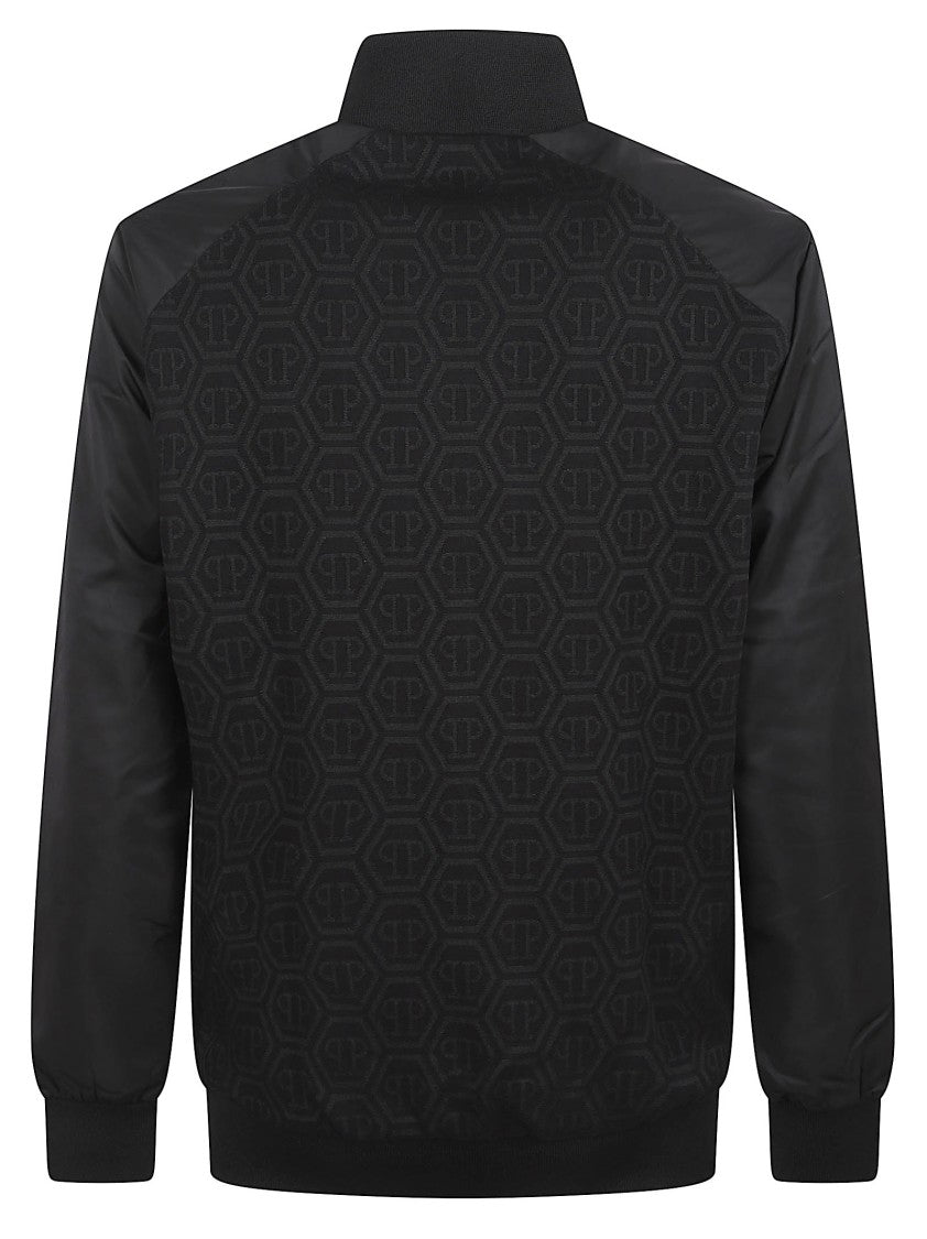 Philipp Plein Black Casual Jacket
