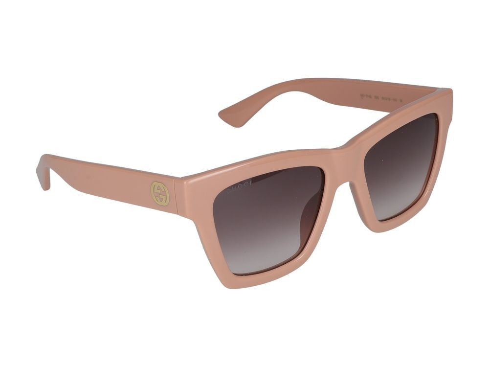 Gucci Pink Gg1714s Square Gradient Sunglasses