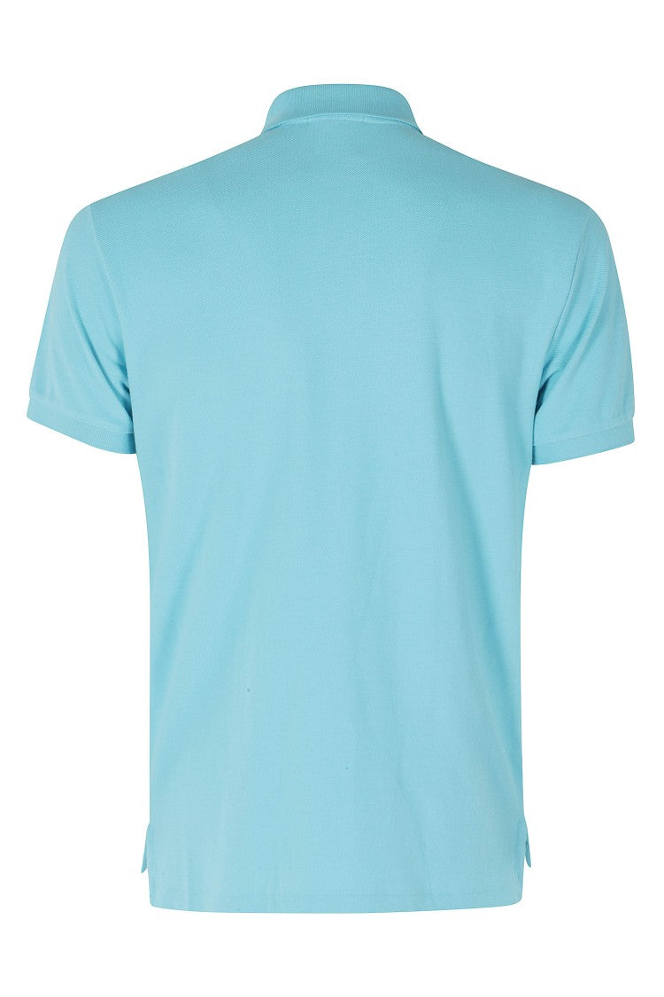 Polo Ralph Lauren Turquoise Slim Fit Short Sleeve Cotton Polo Shirt