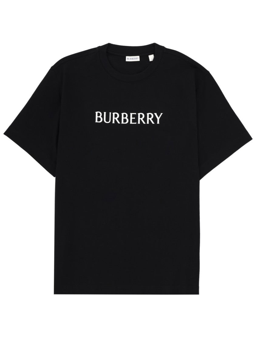 Burberry Slim Fit Crew Neck Cotton T-Shirt