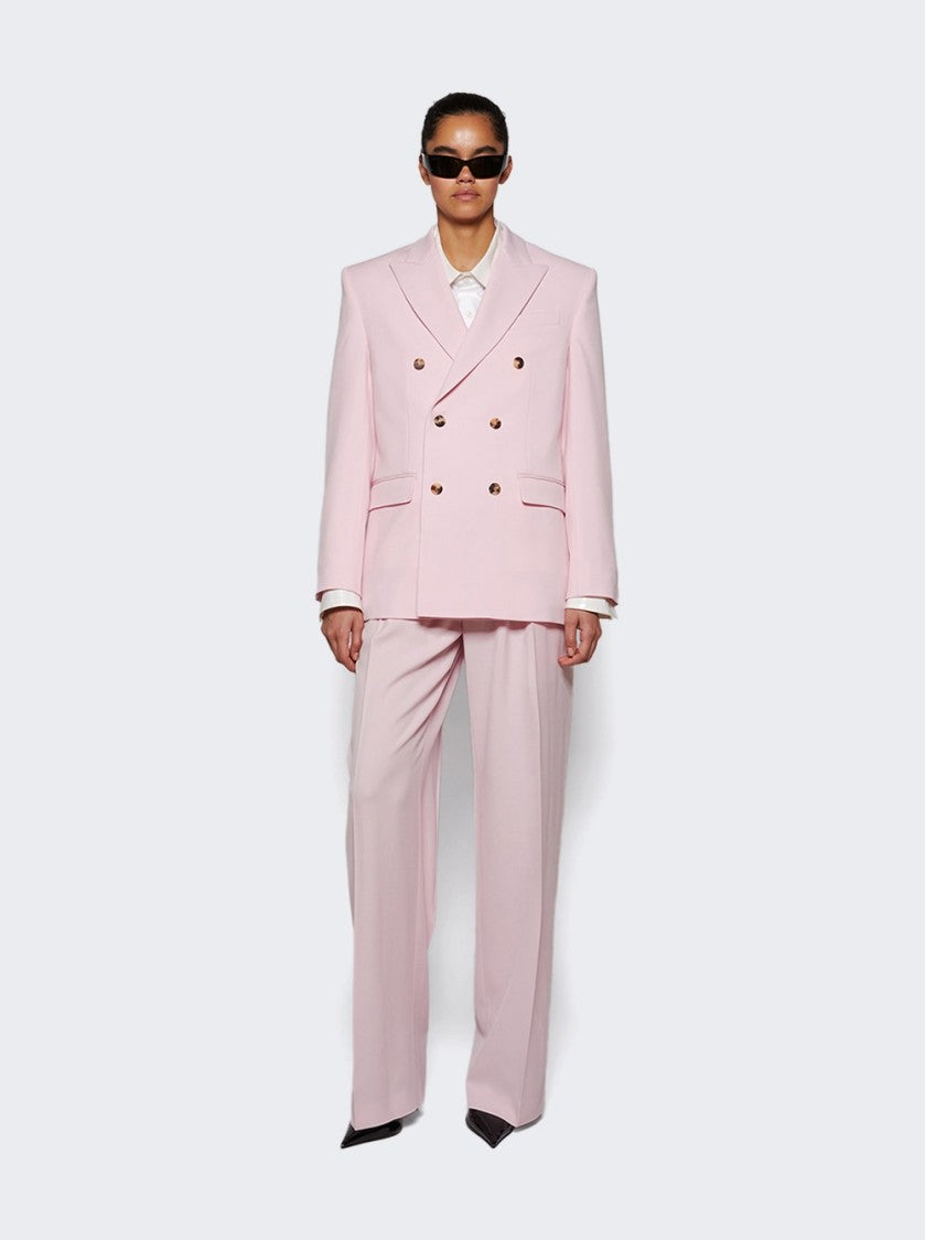 Wardrobe.Nyc Double Breasted Blazer Blush