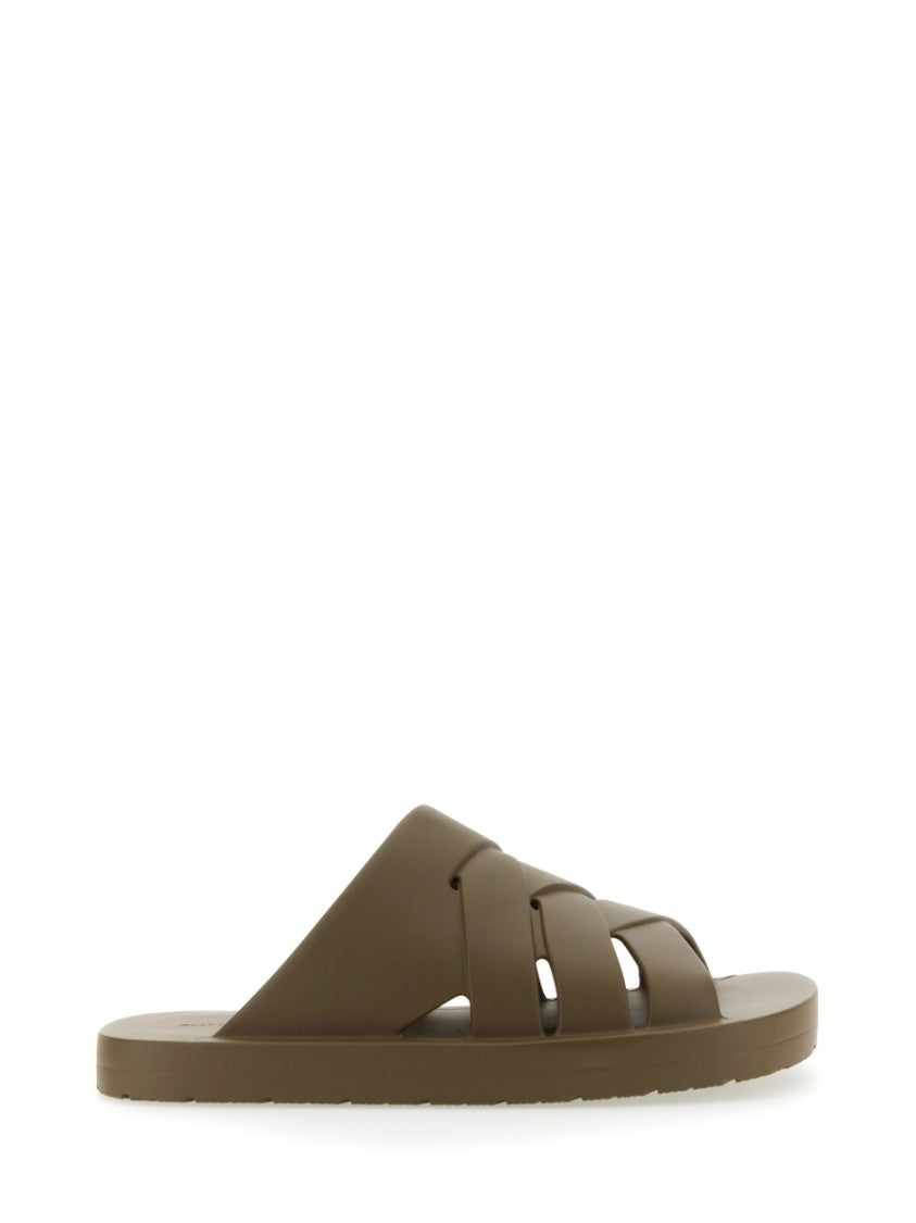 Bottega Veneta Rubber Sandals With Minimalist Design