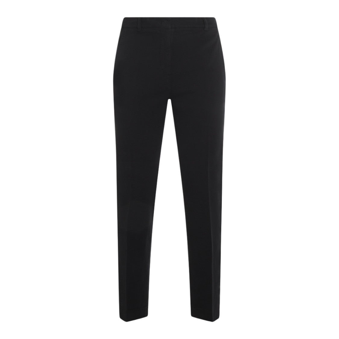 Incotex Straight-Leg Dark Blue Cotton Trousers