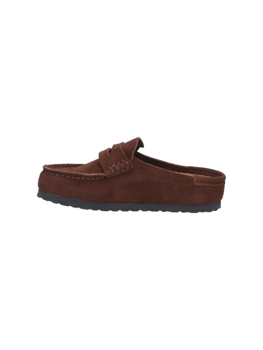 Birkenstock "Naples" Sabot – Brown