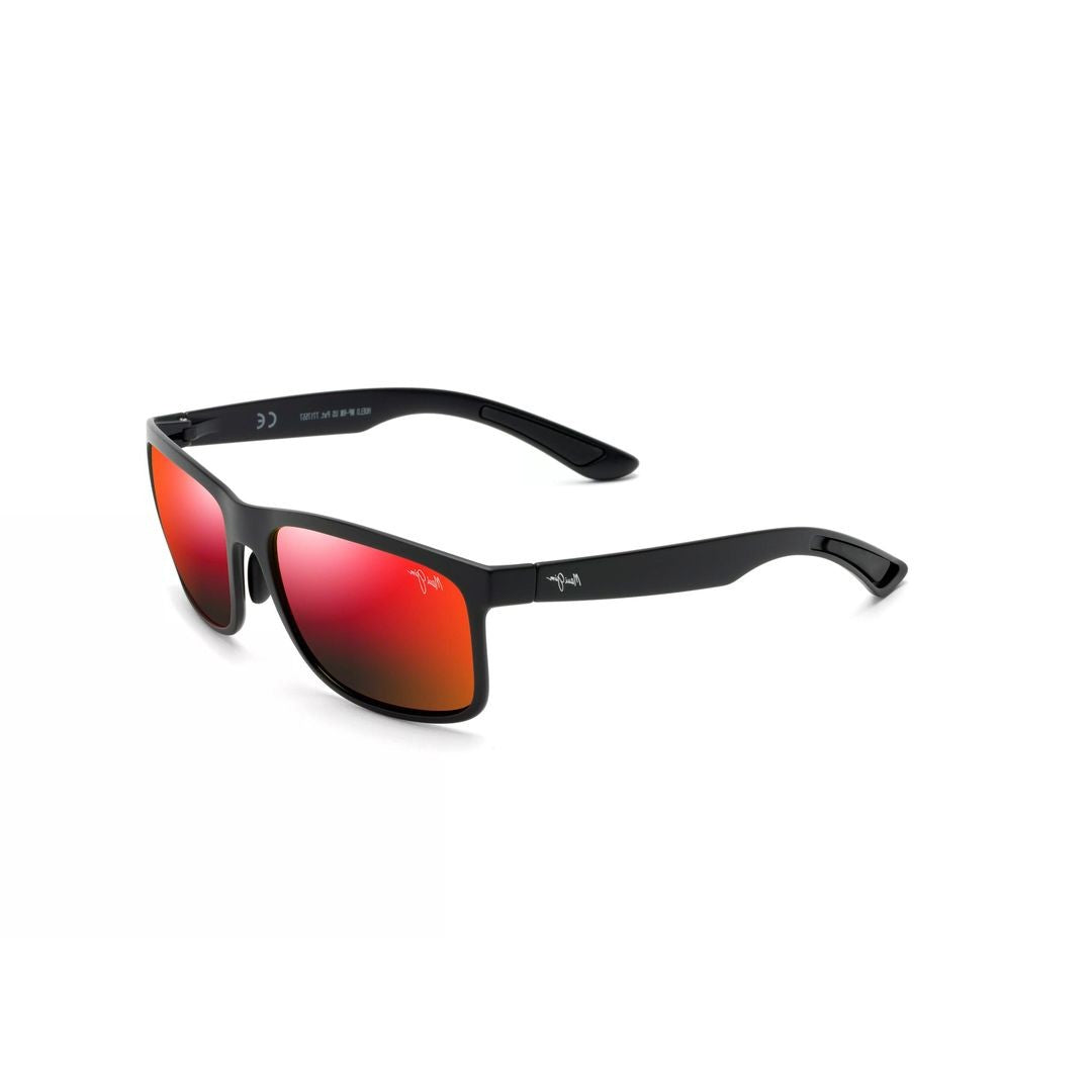 Maui Jim Red Mj0449s Gradient Mirrored Rectangular Sunglasses