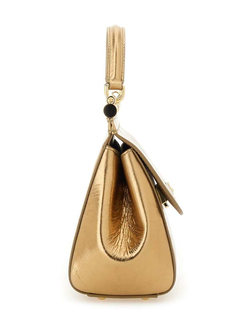 Dolce & Gabbana "Sicily" Leather Shoulder Bag