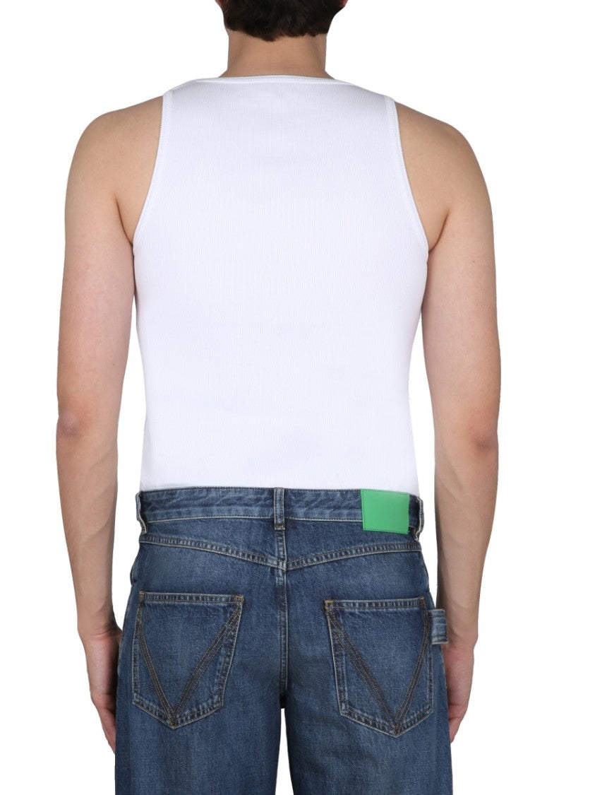 Bottega Veneta Essential Cotton T-Shirt With Round Neckline