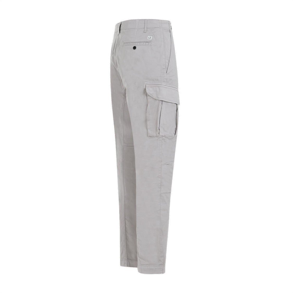 C.P. Company Straight-Fit Grey Cargo Pants With Minimalist Design