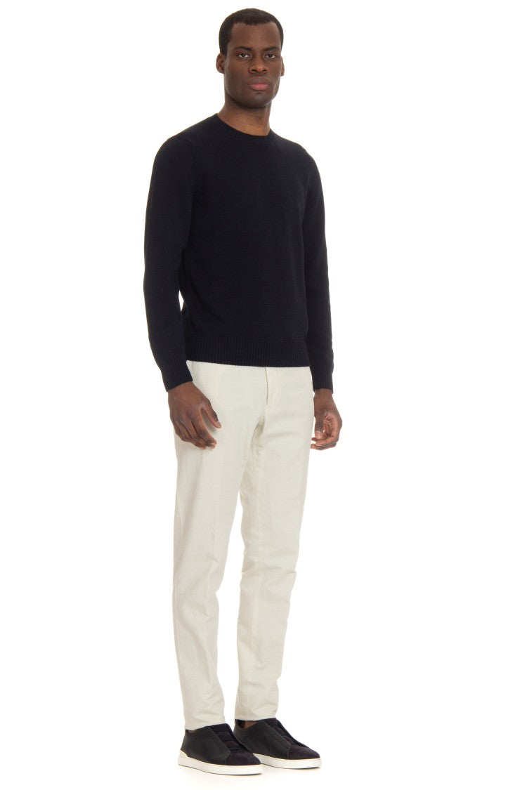 Drumohr Cotton Fine 5 Crewneck Sweater