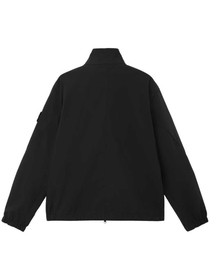 Stone Island Stiff Collar Elastic Cuffs Polyamide Jacket