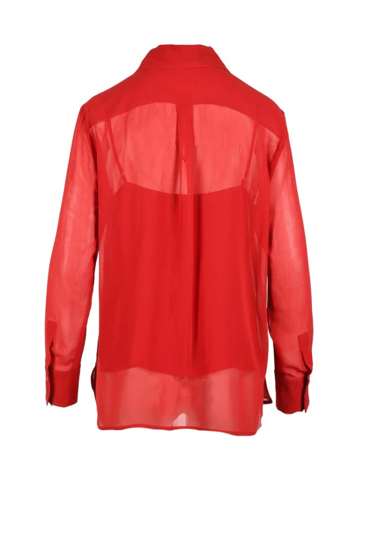 Max Mara Silk Shirt - Red