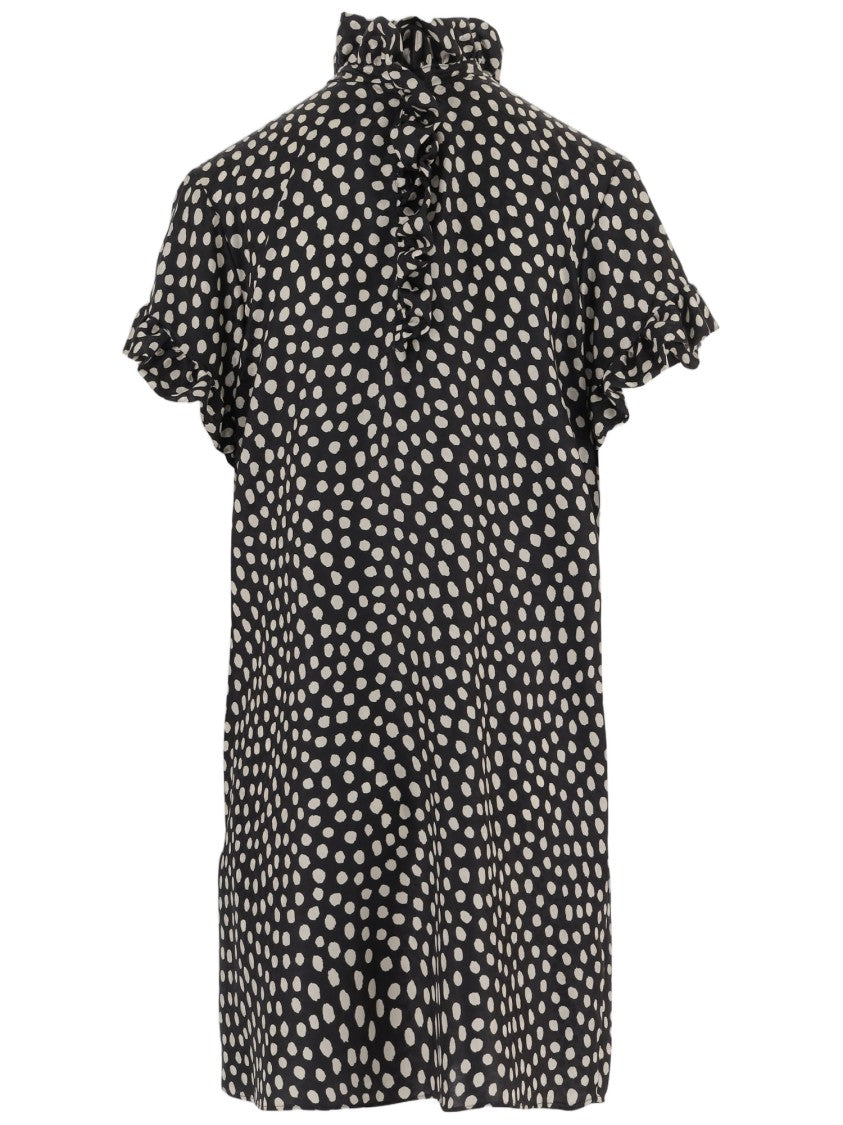 Chloé Silk Jacquard Mini Dress