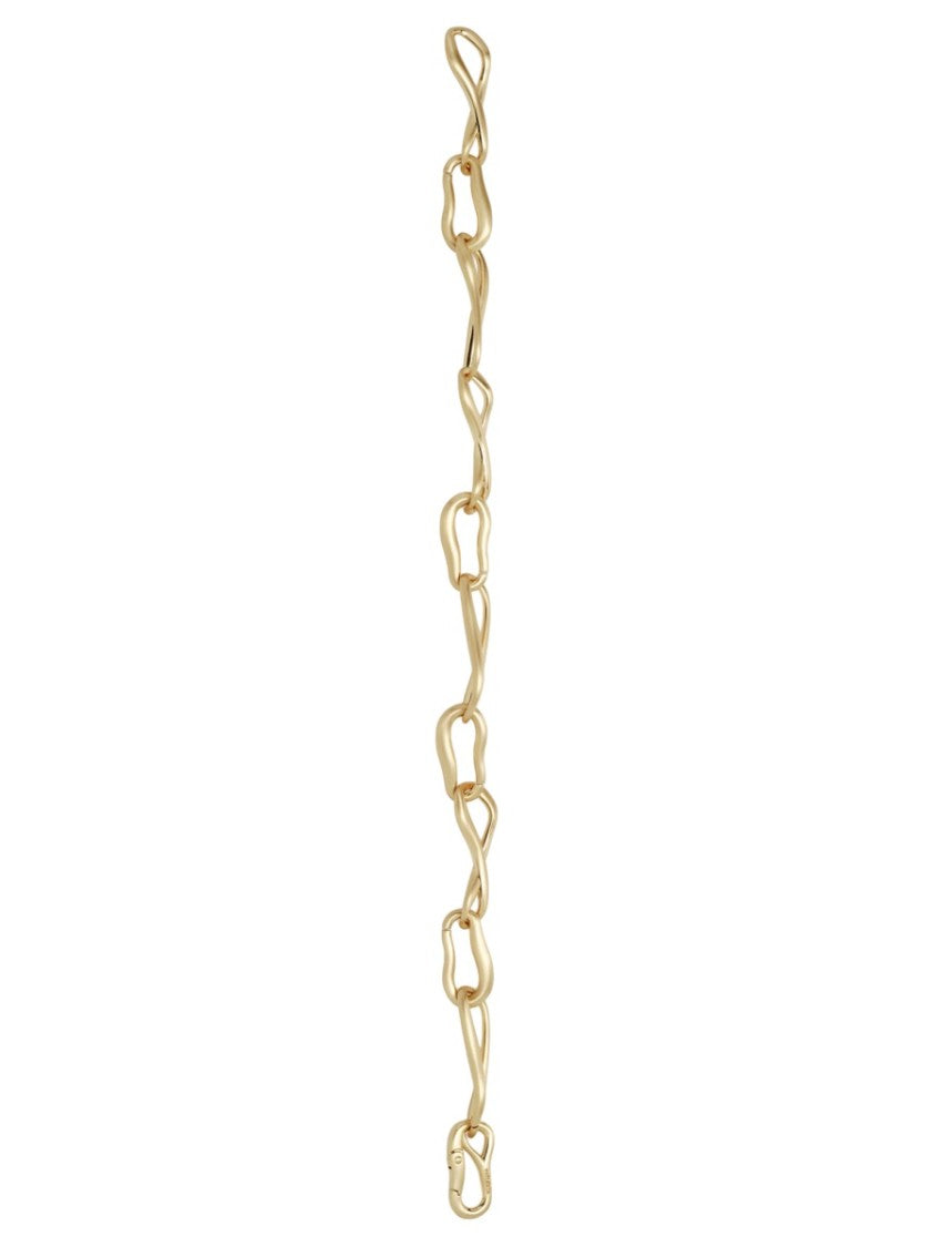 Cult Gaia Irregular Links Brass Plated Necklace