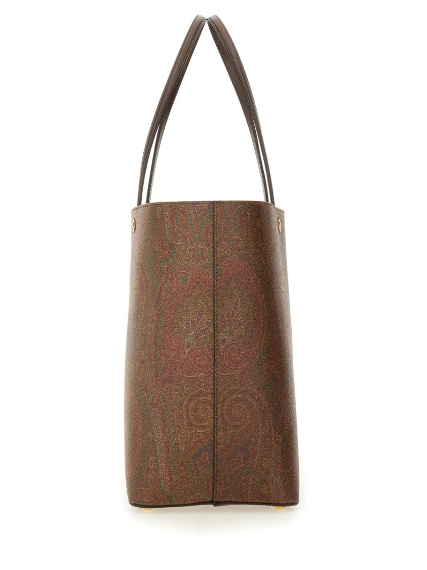 Etro Paisley Patterned Shopping Bag