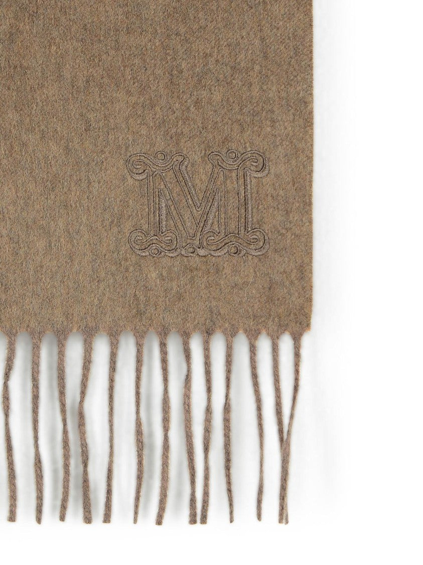 Max Mara 'Wsdalia' Beige Cashmere Scarf