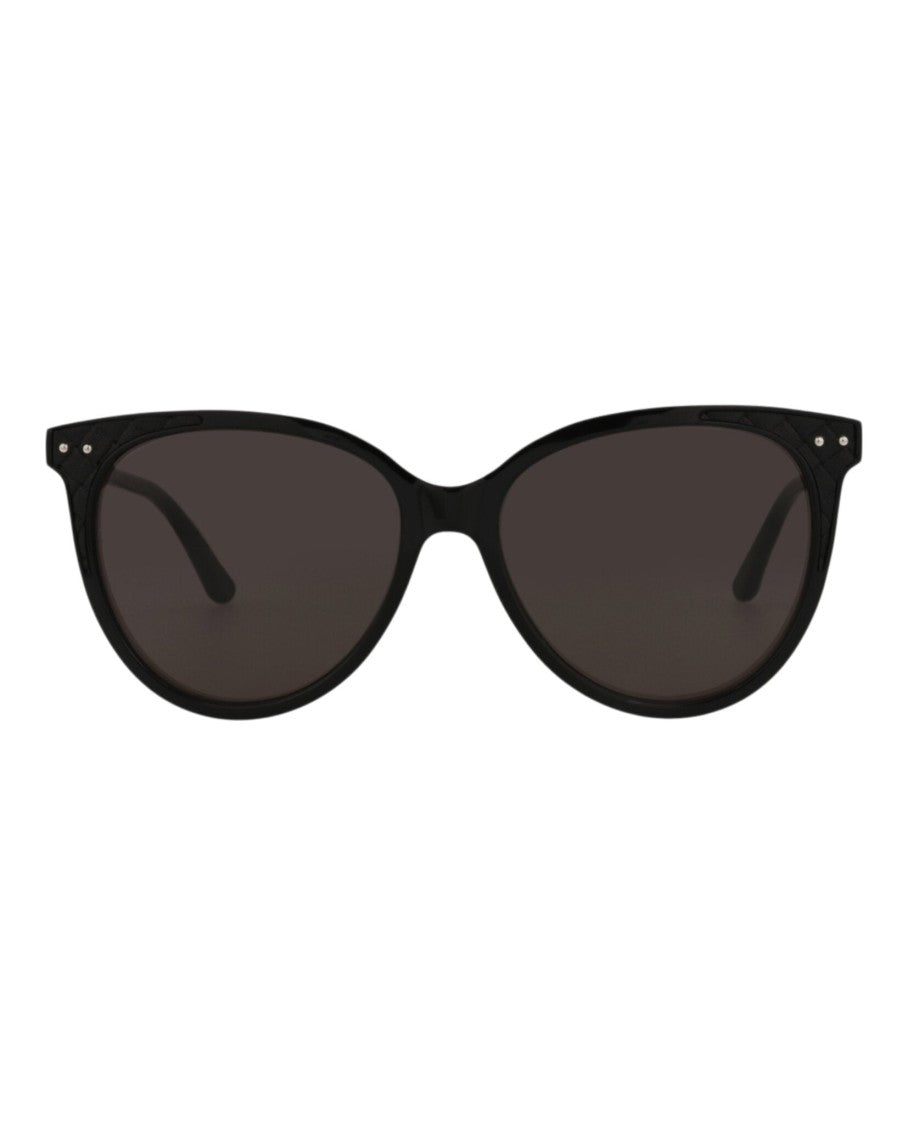Bottega Veneta Cat Eye-Frame Acetate Sunglasses With Metallic Rivet Details