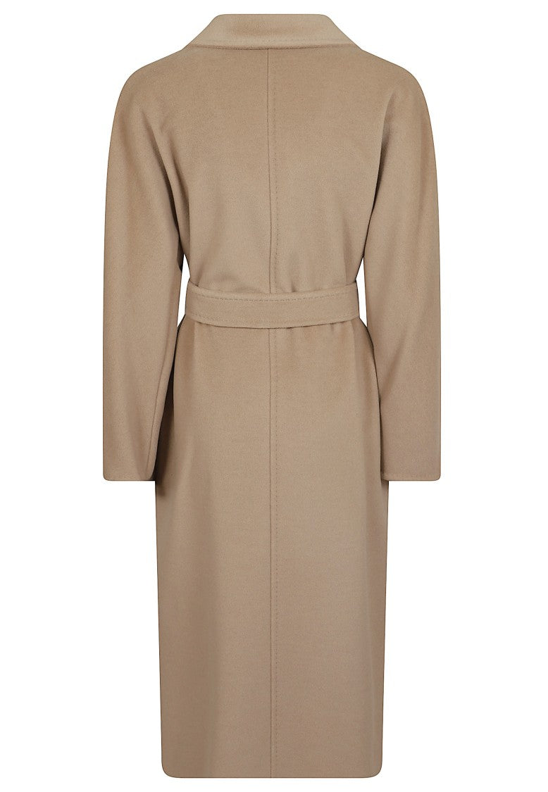 Max Mara Madame Double-Breasted Wool Cashmere Coat