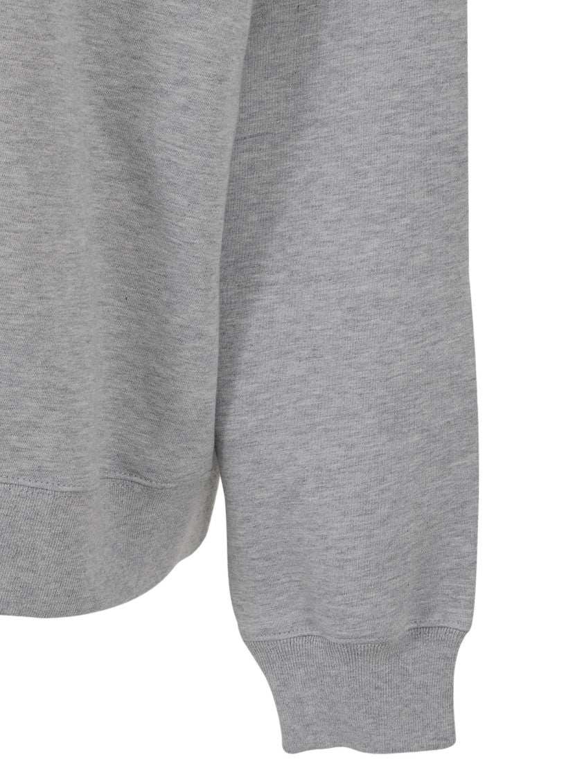 Gucci Grey Wide Sweatshirt With Relaxed Fit