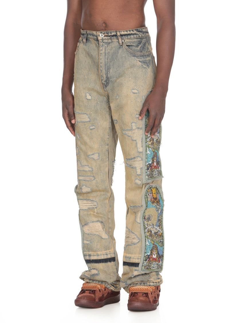 Who Decides War Unfurled Cotton Jeans