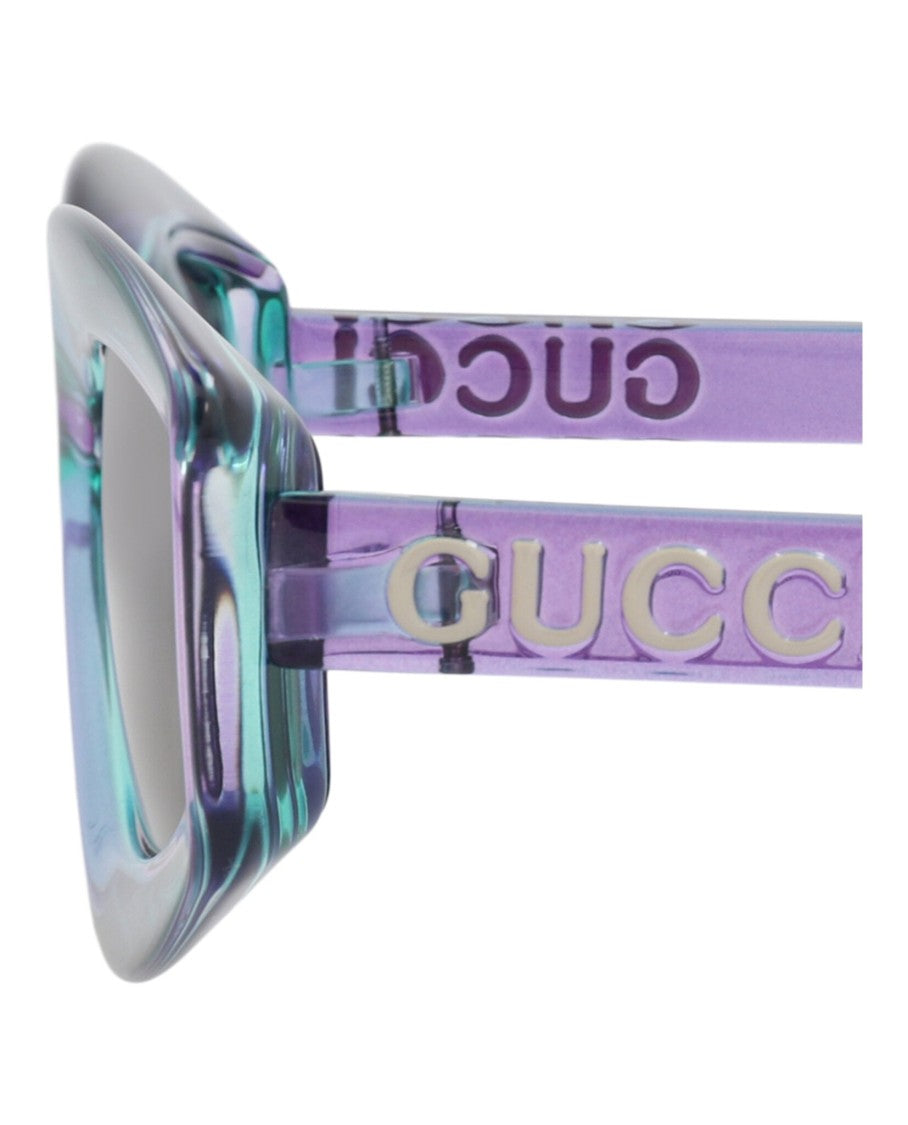 Gucci Cat Eye-Frame Injection Sunglasses