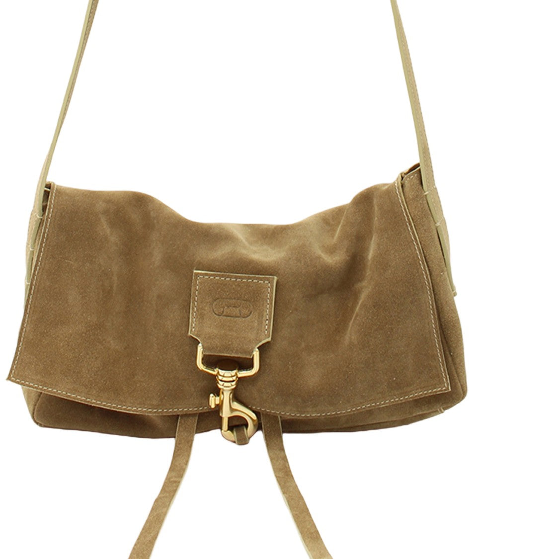 Radica Studio Buttery Suede Bag With Adjustable Drawstring