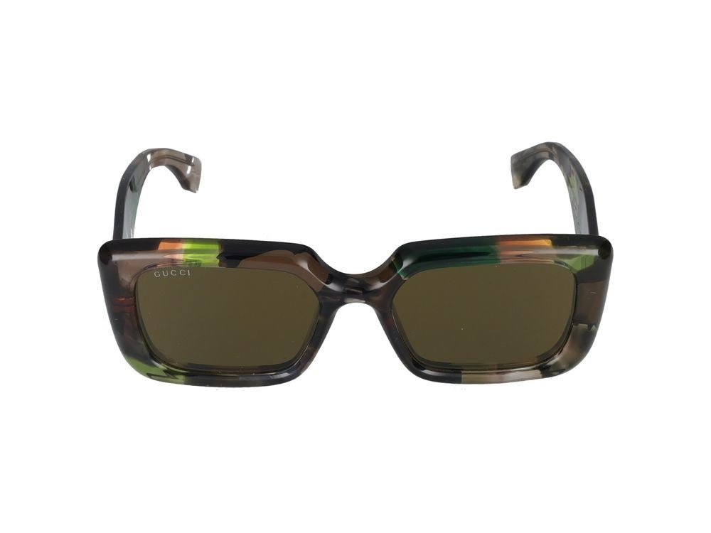 Gucci Sunglasses Gg1906s 002 Green Green Brown 53/19/145