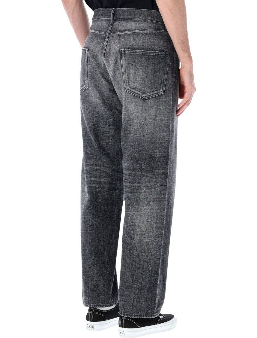 Namamica Selvadge Denim Whiskered Relaxed Straight Trousers