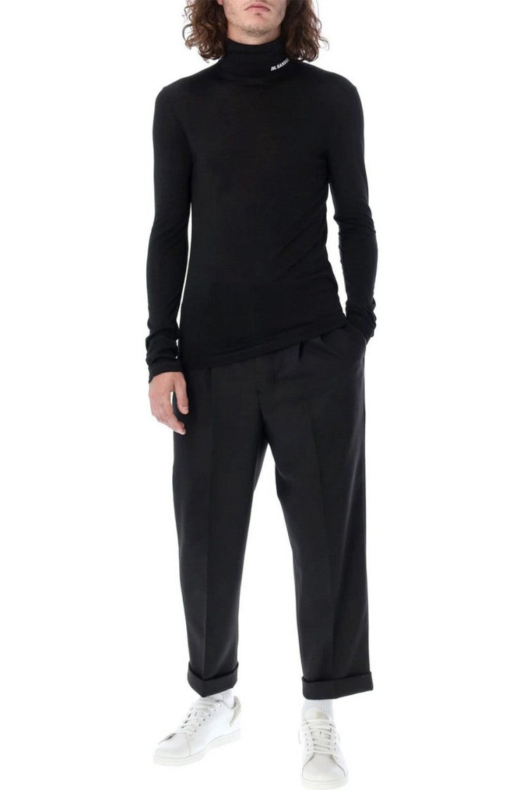 Jil Sander Blue Cashmere Sweater