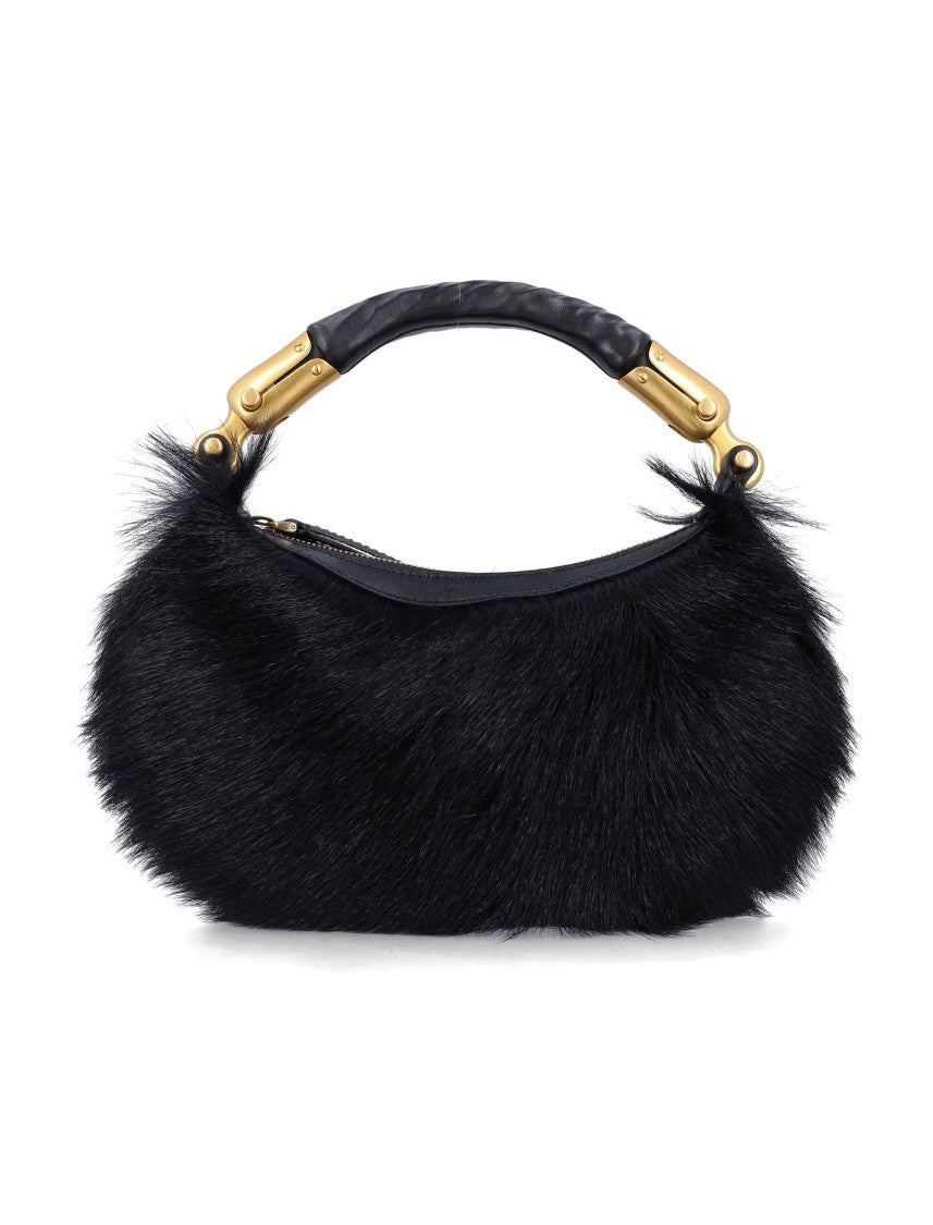 Balmain Mini Ebene Pony Hair