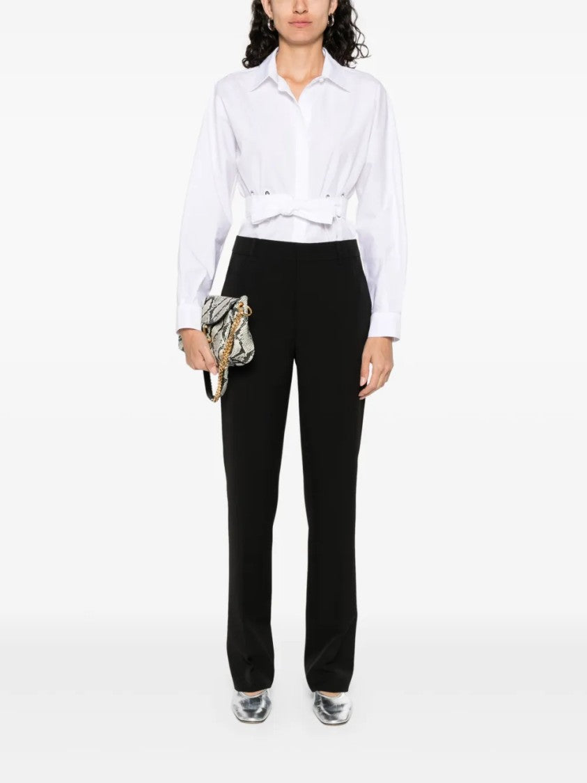 Moschino Classic Tailored Clean Silhouette Pants