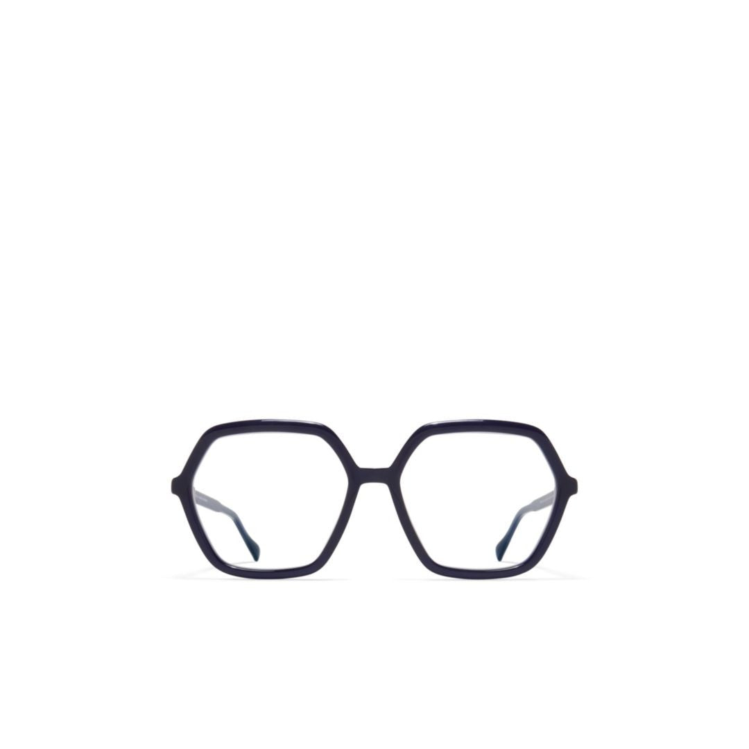 Mykita Gold Neela Geometric Hexagonal Eyeglasses
