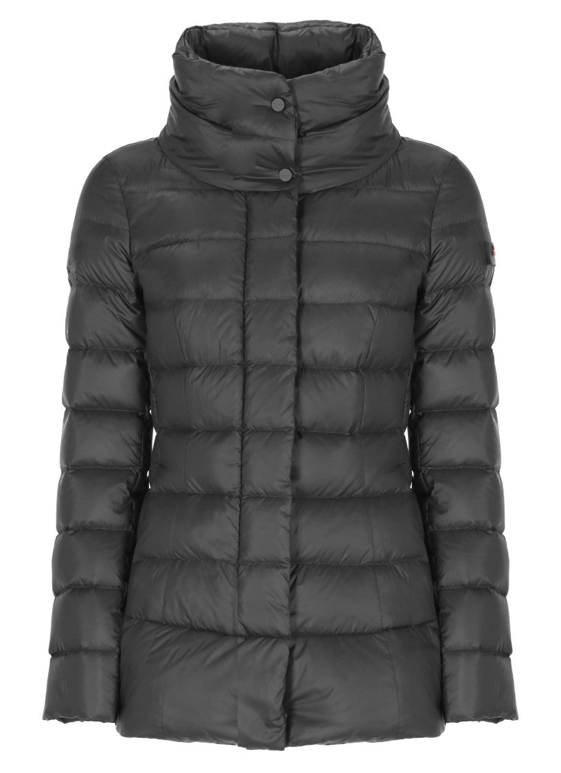 Peuterey Black Flagstaff Quilted Down Jacket