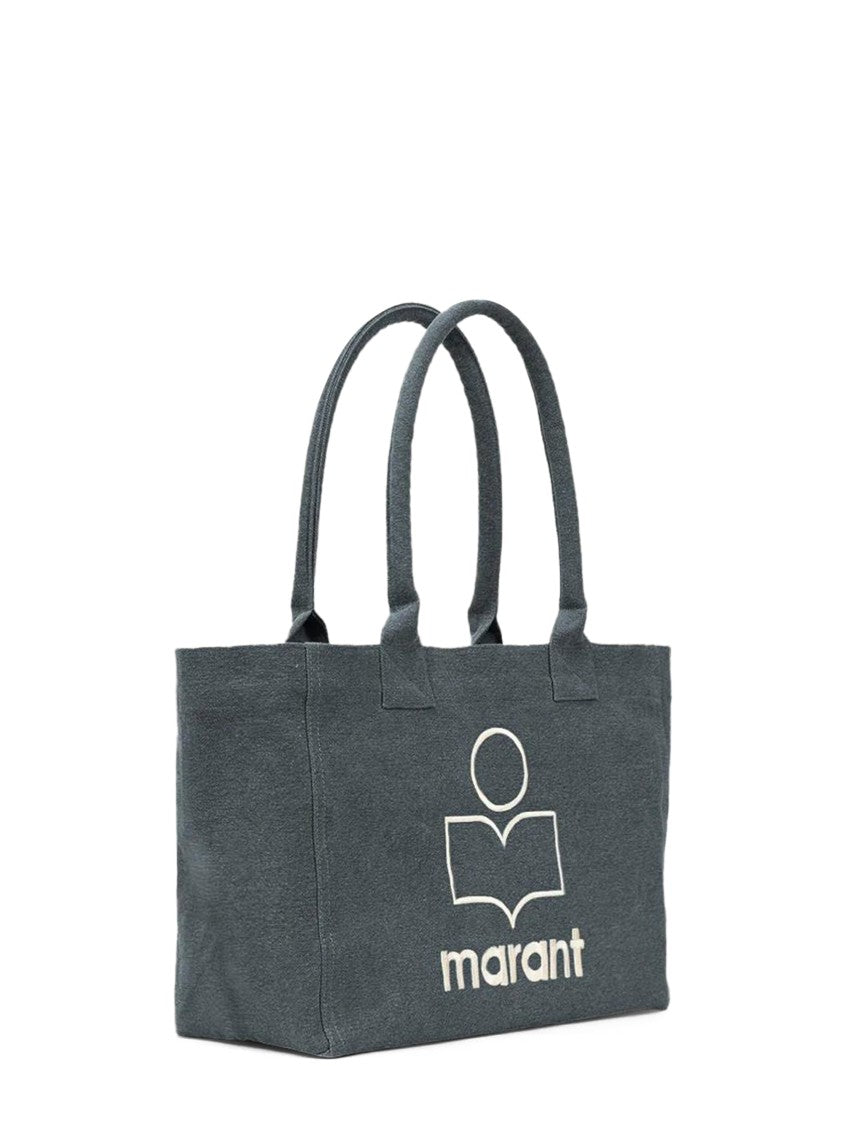 Isabel Marant Yenky Zipped-Gz Cotton Tote Bag