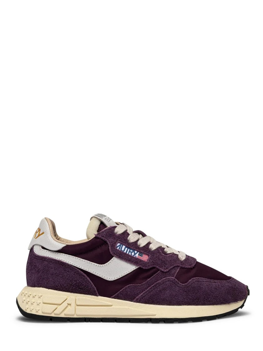 Autry Low-Top Sneakers With Contrasting Leather Accents