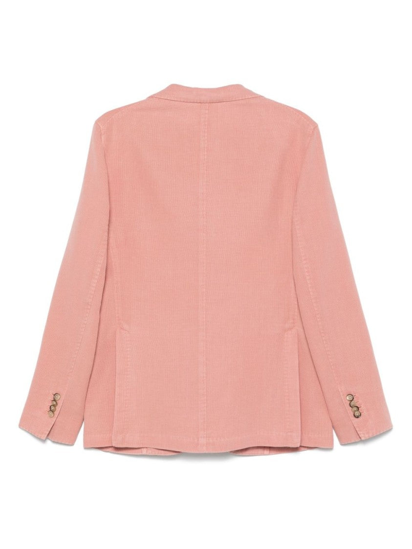Luigi Bianchi Salmon Pink Cotton Jacket