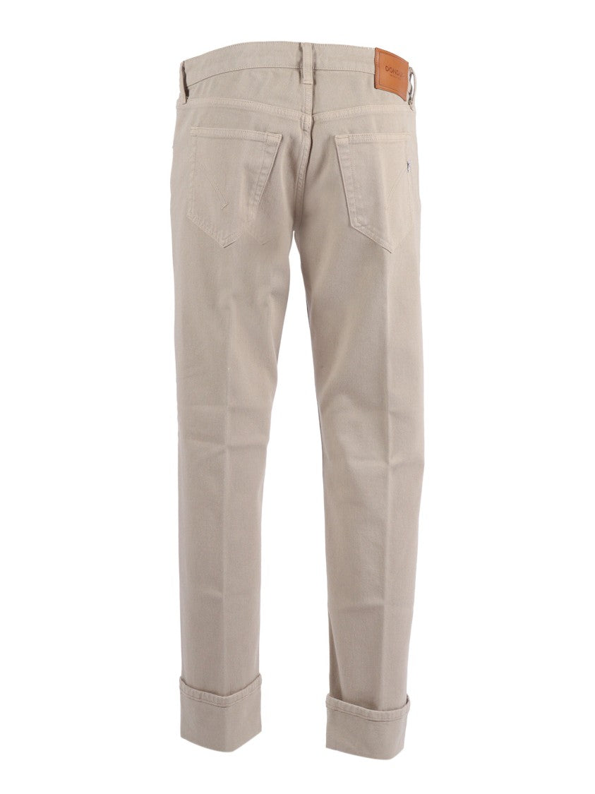 Dondup Coco Straight Leg Cotton Jeans