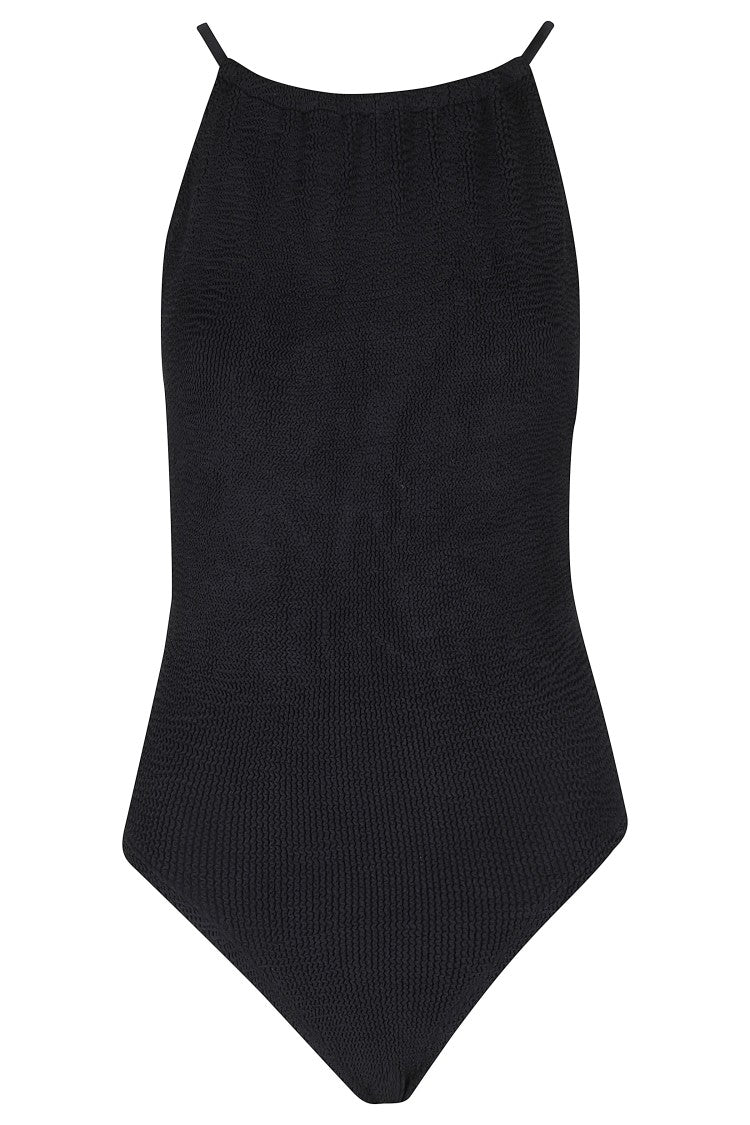 Hunza G Portia One Piece Swimsuit - Black