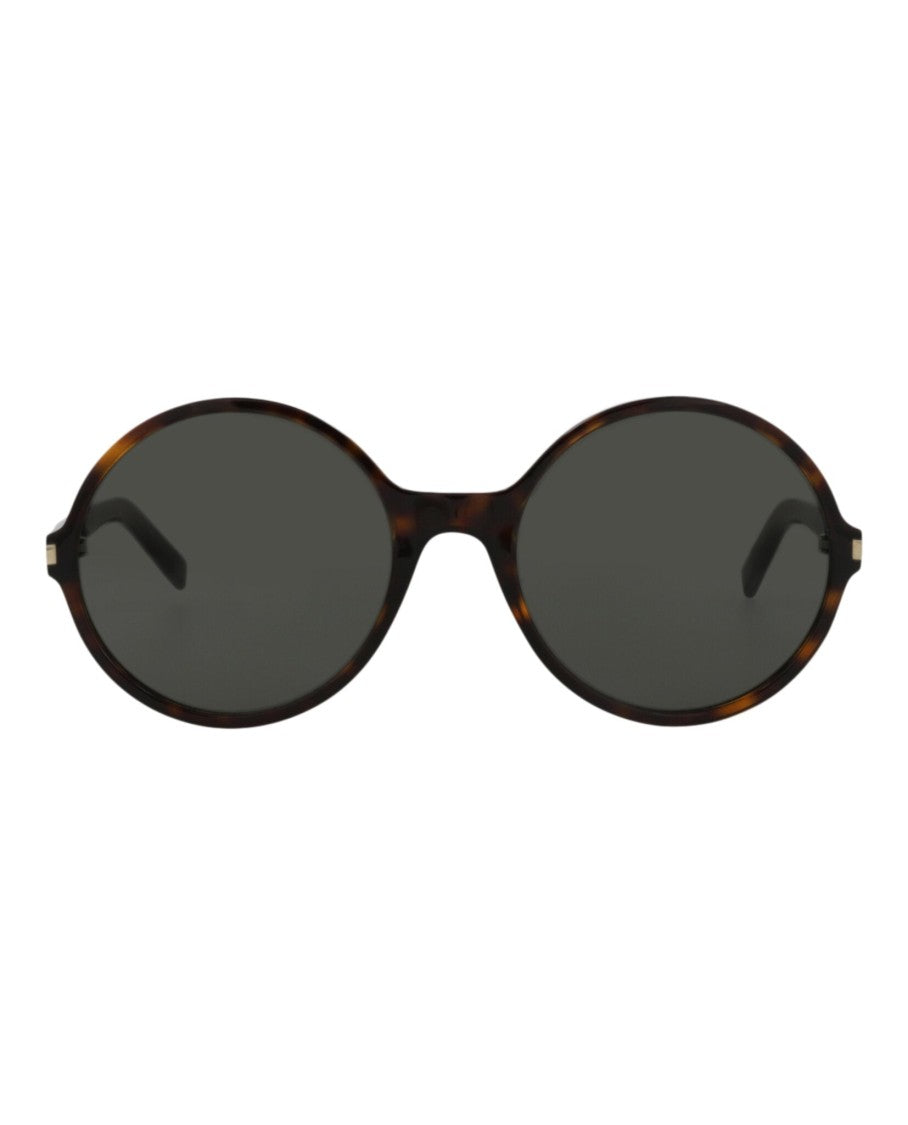 Saint Laurent Round-Frame Acetate Sunglasses