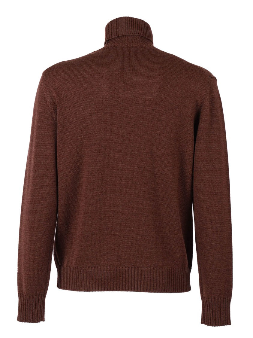 Ballantyne Turtleneck Wool Pullover